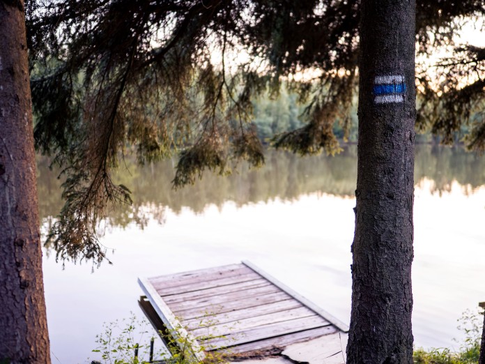 Rybník Hrachovec. Foto Bára Jahodová.